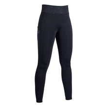 HKM Riding leggings -Lavender Bay- silicone knee patch