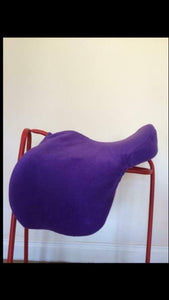Bespoke Fleece Saddle Cover - Purple