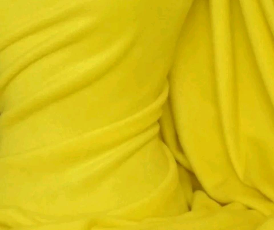 Bespoke Fleece Saddle Cover - Yellow