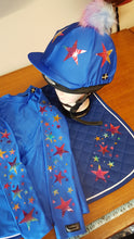 Rhinegold Cotton Quilted GP Numnah WITH STARS