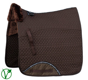 Rhinegold Luxe Fur Dressage Saddle Cloth