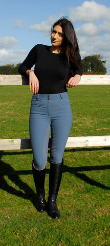 Rhinegold Elite Contrast Stitch Breeches