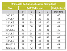 Rhinegold Berlin Long Leather Riding Boot