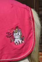 Rhinegold Unicorn Mini Embroidered Fleece Rug