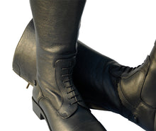 Rhinegold Wide Leg 'Luxus Extra' Leather Riding Boot