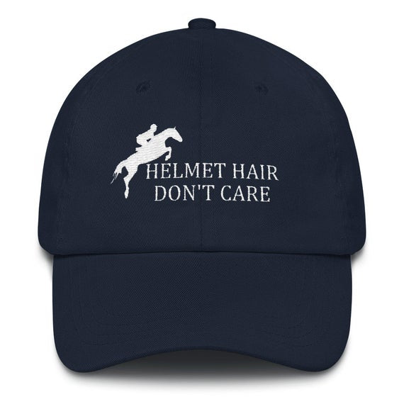 HELMET HAIR BASEBALL CAP