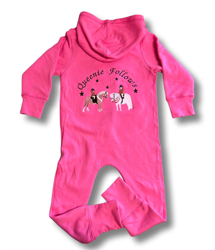 Children’s embroidered personalised onesie