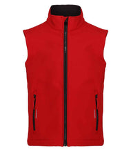 Children's personalised softshell gillet