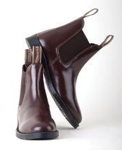 Rhinegold Childrens Classic Leather Jodhpur Boots (sizes 10-5)