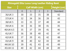 Rhinegold Elite Luxus Leather Riding Boot